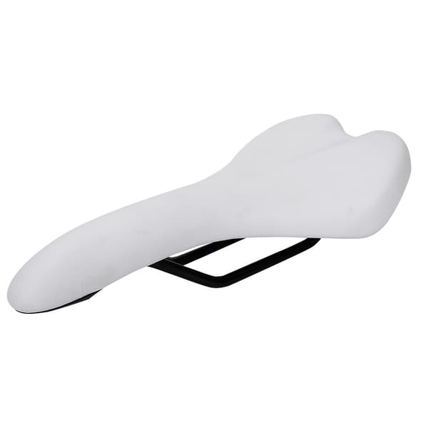 Comfortable Shockproof Saddle for Mountain Bike, White