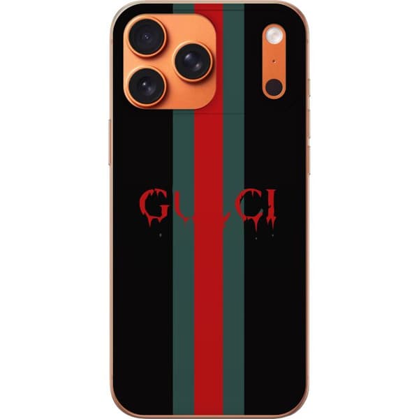 Kompatibelt Mobilskal till Apple iPhone 17 Pro Max Green and Red Brand