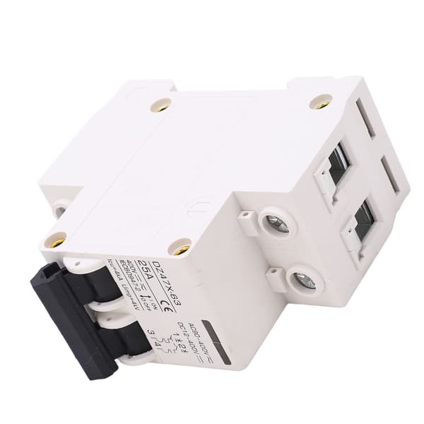 DZ47X 63 2P 25A 400V AC DC miniatyrbryter DIN-skinnemontering solcelleanlegg