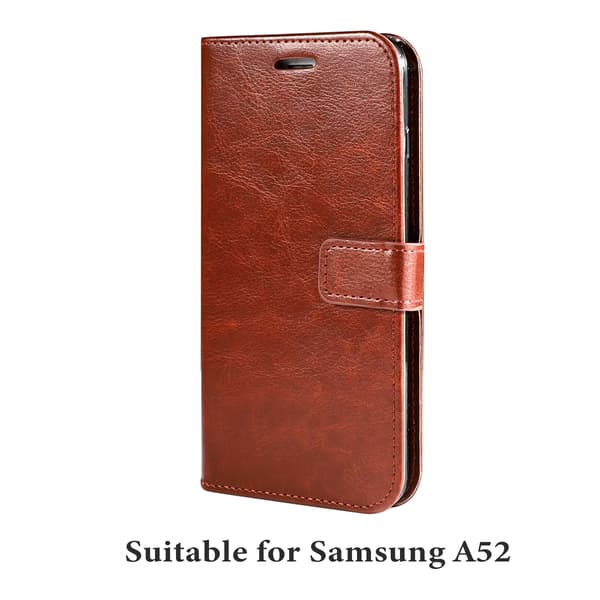 Samsung Galaxy A52 / A52s - Fodral - Brun