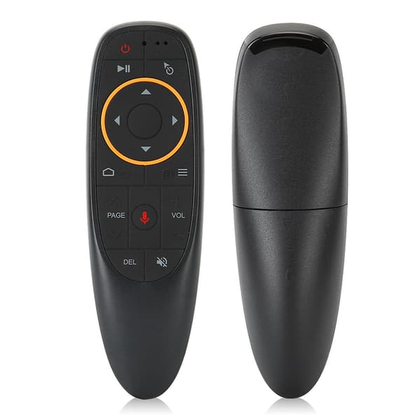 G10 Black Voice Remote Control 2.4G Air Mouse Mini Wireless Keyboard with Gyroscope