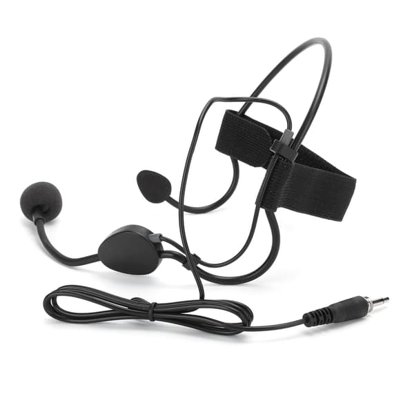 Mini Hodebånd Kablet Mikrofon 3.5MM Plugg Ørekrok Kondensatormikrofon for Opptreden Undervisning