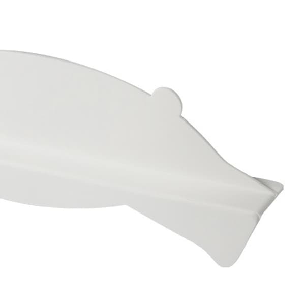 White Bear Kitchen Countertop Splash Guard Silicone Water Splash Guard with Suction Cups for Dishwashing