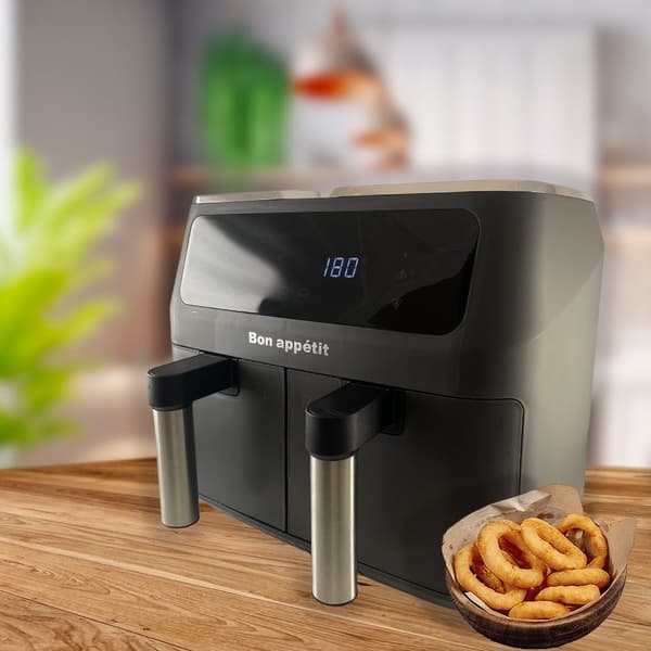 Dual AirFryer 2400 W - 2 x 4 liters