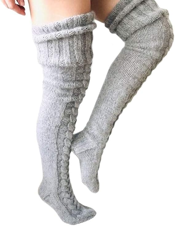 Snuggs Cozy Socks Long Knee-High Snuggle Paws High Socks