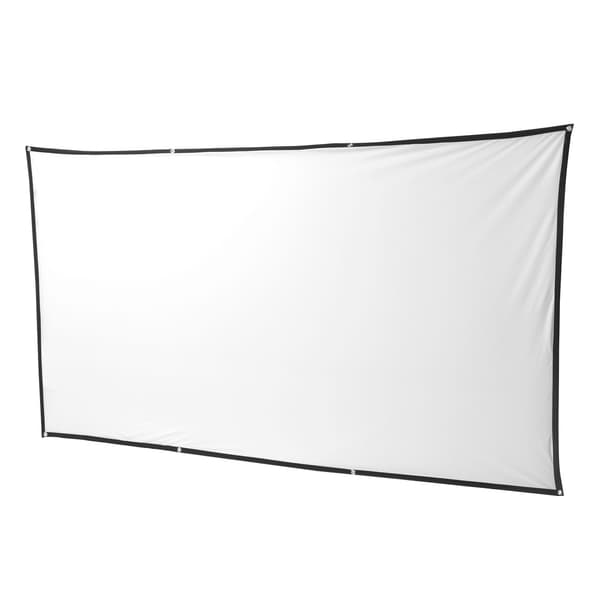 High-Resolution Projector Screen Foldable Portable Projection Mini Screen for Home Office 120 Inch 265x150cm
