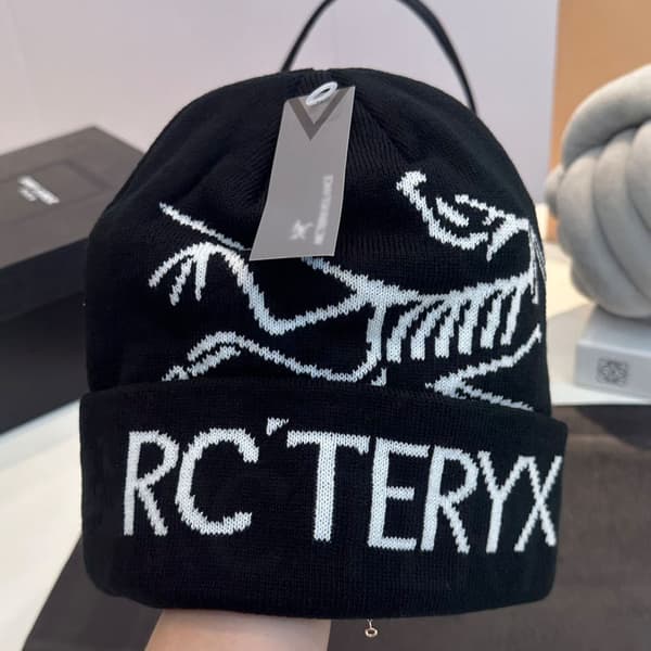ARC'TERYX Herrehat Casual Varm Vinterhue Skihue Navy