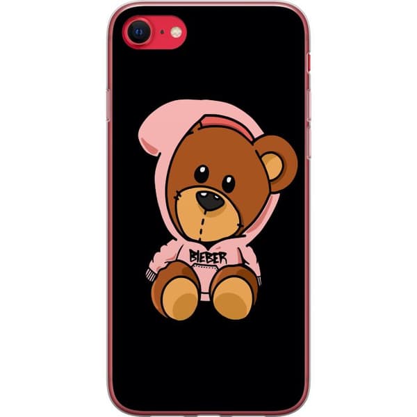 Kompatibelt mobildeksel til Apple iPhone 7 Teddybjørn Bieber