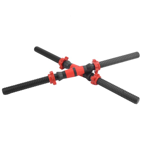 50 cm Dumbbell Bars Weightlifting Handle with 4 Nuts Training Equipment
