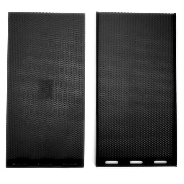 Flexible DIY Beeswax Press Tool - 2pcs Rubber Beeswax Sheet Mold for Beekeeping Supplies (Black)