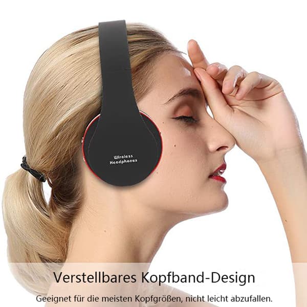 Kids Bluetooth Headphones, Deep Bass & Intuitive Controls, High-Resolution Audio Foldable Over-Ear Headset for School Trips, Compatible with iPhone