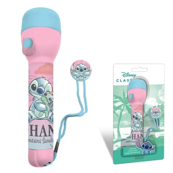 Disney Lilo & Stitch LED-lamppu, taskulamppu 21 cm