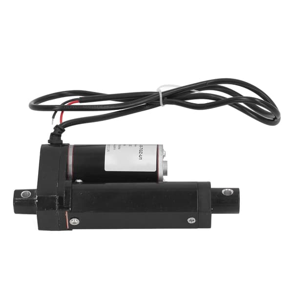 1000N 50mm Stroke 12VDC Small Electric Linear Actuator Metal Gear Motor Black