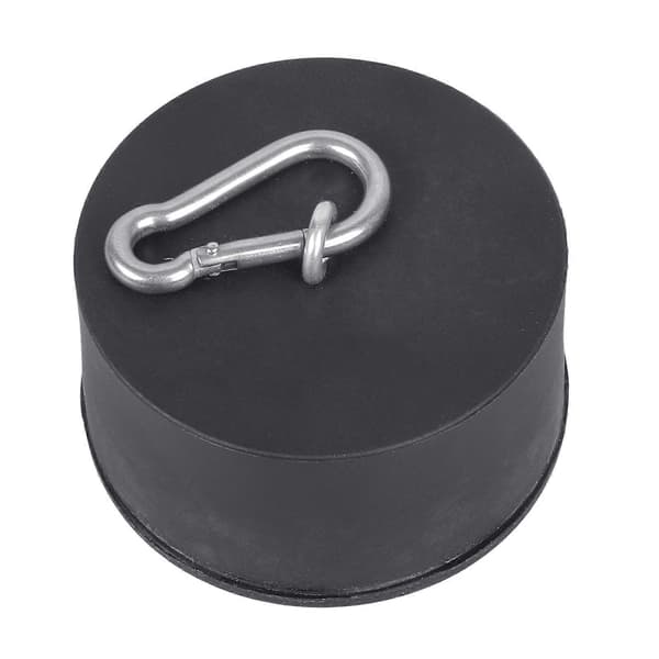 Magnetisk flaggvekt, rustfritt stål med plastbelegg, forhindrer floker og vikling, passer til 2 til 5 tommers stenger, hvit