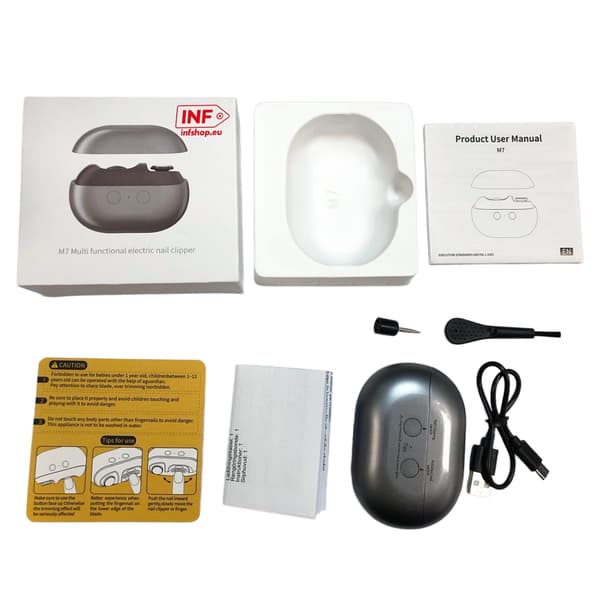 Electric Nail Clipper and Polisher - Multifunctional, Portable Nail Care Solution