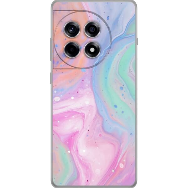Compatible Mobile Case for OnePlus 12R Pastel Marble