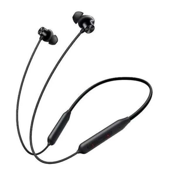 OnePlus Z2 Nackband Bluetooth-hodetelefoner - Svart - Kompatibel med iPhone og Android 0.01 0.01