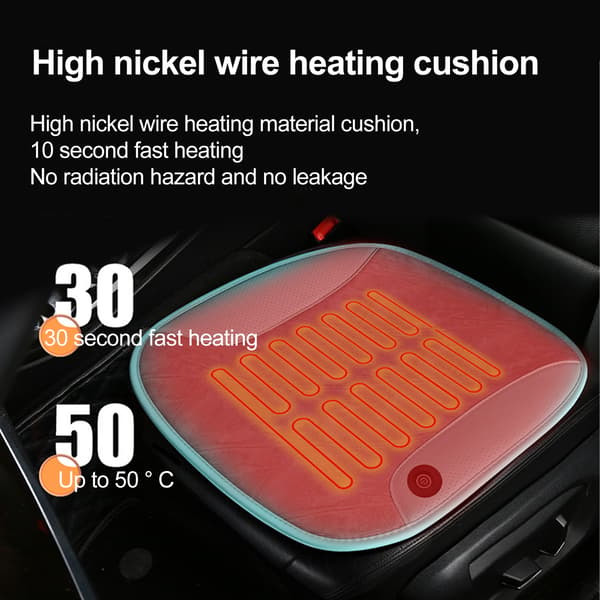 Heated Cushion 45x46cm High Nickel Wire Fiber Heating Stadium