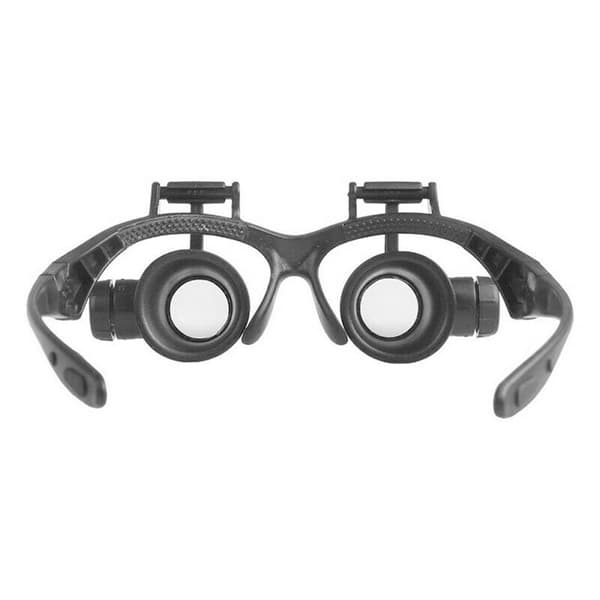 25X 8 Lens Magnifier Head-Mounted Magnifying Glass Hands-Free Magnifier with Light
