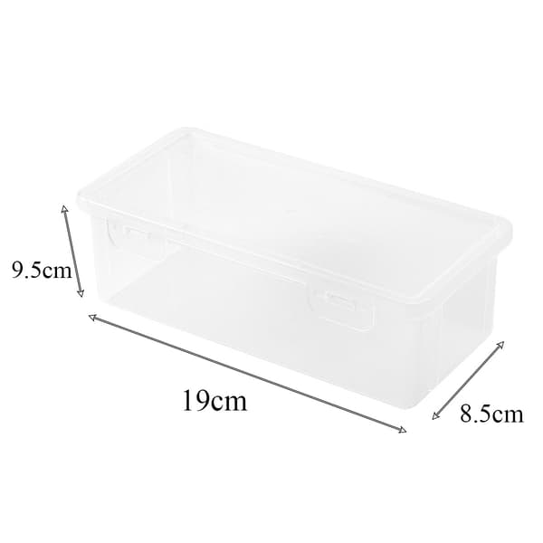Reusable Bread Box for Kitchen, Plastic Bread Box with Lid, Bread Container for Toast and Baked Goods, Transparent Countertop Bread Box
