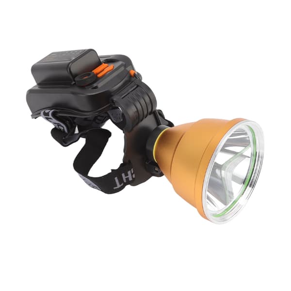 LED Headlamp 6600mAh Battery Durable Head-Mounted Lamp for Camping and Fishing