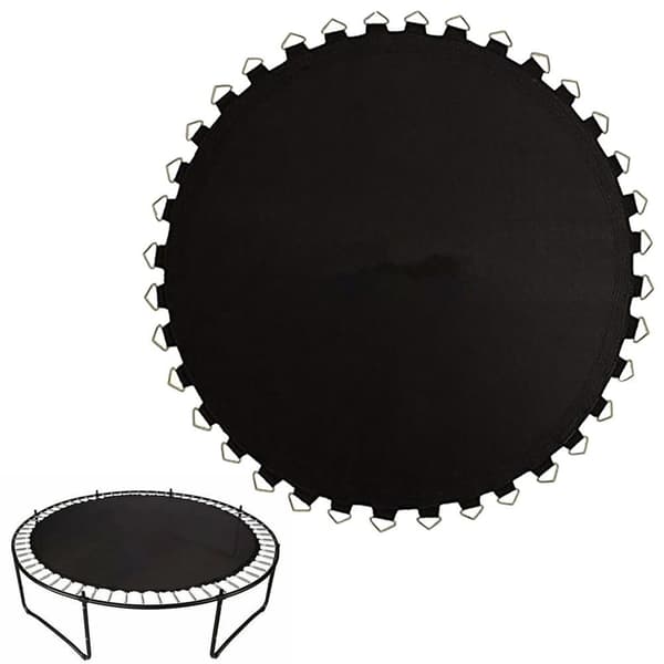 Trampoline Replacement Mat, Fits 6FT Frame with 42 V-Rings, Solid Strong Spring Compatibility, Heavy-Duty Stitch-Reinforced Edge, UV-Resistant