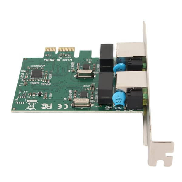 Dobbeltport PCIe netværkskort RJ45-port RTL8111H-chip Ethernet netværkskort Gigabit NIC til Windows til Linux