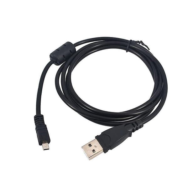 USB-kabel til dataoverførsel og opladning til Nikon D5300 / D3300 kamera, sort