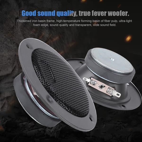 3-inch Tweeter with Diversion Magnetic Circuit Design - High-Quality Accessories