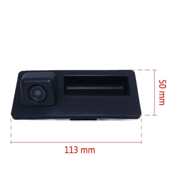 Dynamic Intelligent Trajectory Moving Guideline Rear View Camera for Trunk, IP68 Waterproof Backup Camera Compatible with Audi A4 A5 S5 Q3