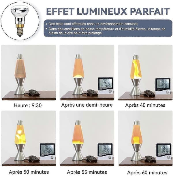 【LD】Lava lamp 25w E14 R39 Warm White Reflector Bulb SES Small Edison Screw Bulb Spotlight (4-pack) [jkw]