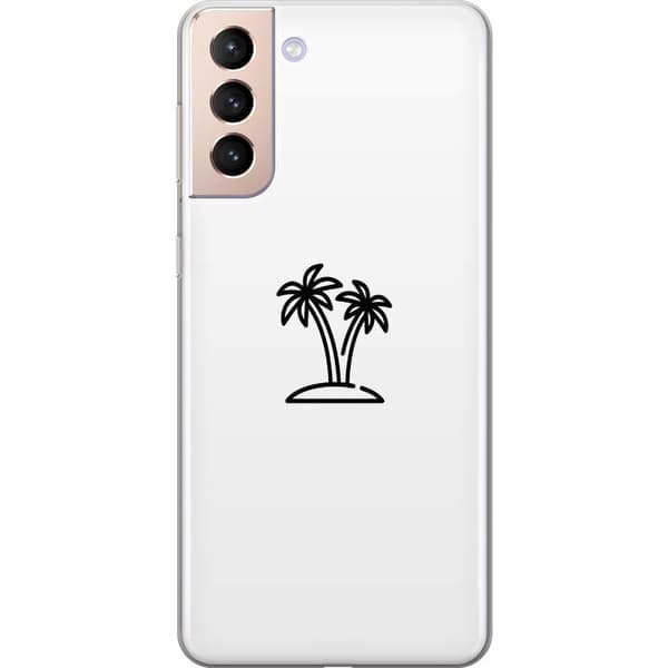 Compatible Mobile Case for Samsung Galaxy S21 Palm Trees