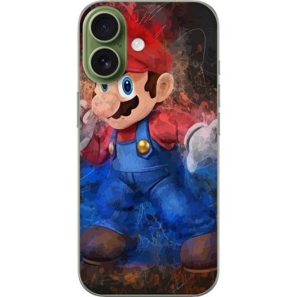 Kompatibelt mobildeksel til Apple iPhone 17 Super Mario Bros