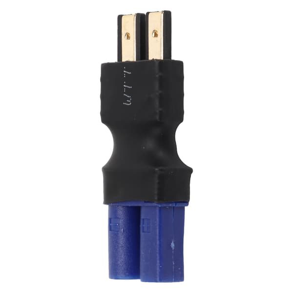 10 stk EC5 hannadapter for Traxxas RC-bil, fly, båt, gummi, plast, kobber