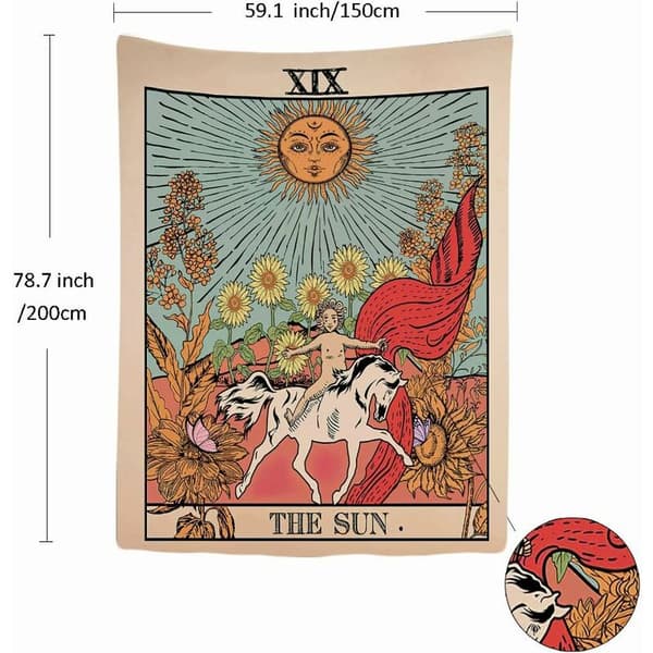 Dekorativ väggbonad Rum – polyester, mjuk – 150 x 200 cm, 200 cm