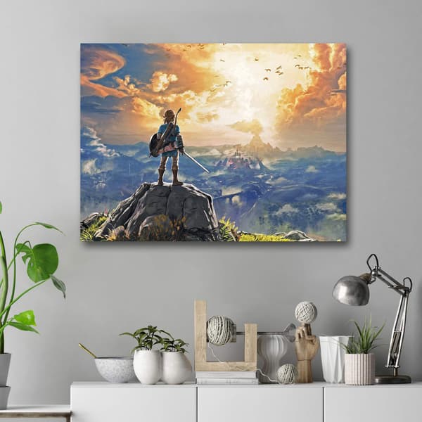 Skylt / Tavla – Zelda – 59x42 cm – A2 – Väggdekoration