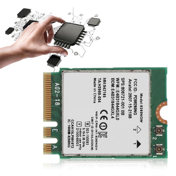 High-Speed Wireless AC Dual Band Network Card - 867 Mbps