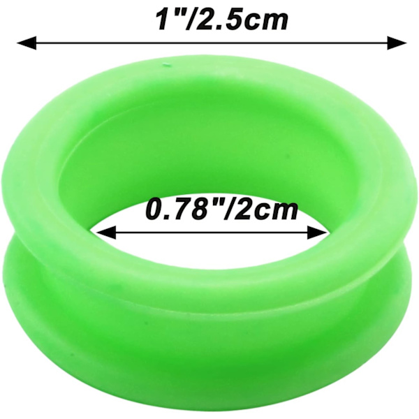 20 pcs Scissor Finger Inserts Ring Pet Scissors Rubber Grip Protector - 20 pcs