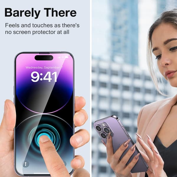 Privacy, glass screen protector designed for iPhone 14 series, with auxiliary tool iphone14 Pro iphone14 Pro
