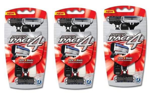 Disposable Razors 9-pack Dorco Pace4