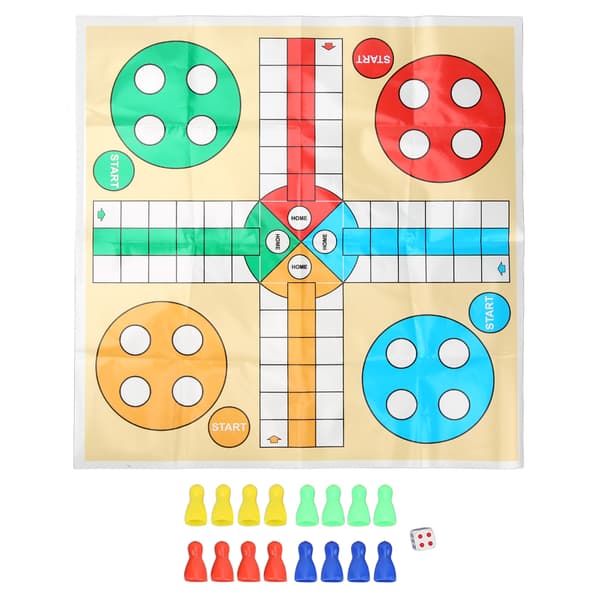 Portable Chess Set for Kids, Fun Board Game, Durable Plastic Toy for Parties