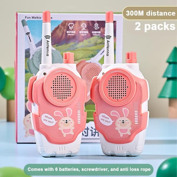 Trådløs walkie-talkie til børn