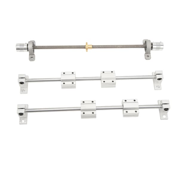 Linear Motion Rod Shaft Guide Shaft Support SC8UU Slide Block KP08 Bearing Block 3D Printer Engraving Machine 8 350