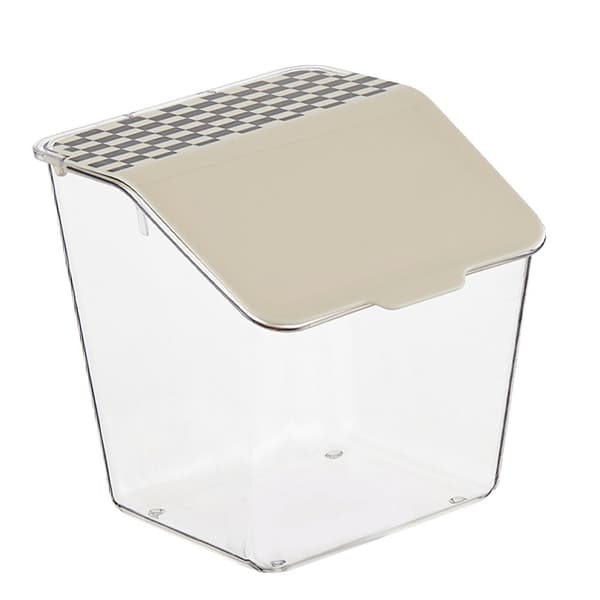 Wall Mounted Garlic Container Stylish Transparent Food Garlic Holder for Onion Kitchen 1pc
