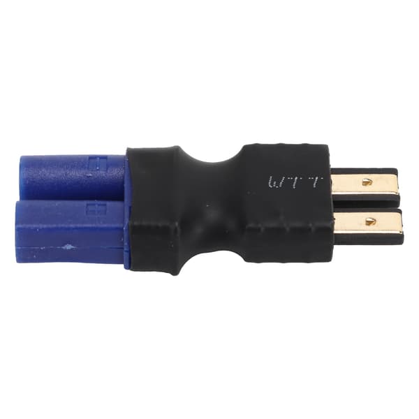 10 stk EC5 hannadapter for Traxxas RC-bil, fly, båt, gummi, plast, kobber