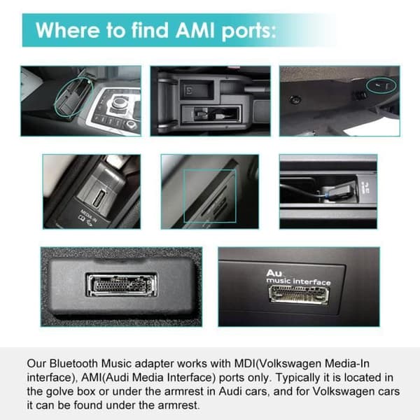 Bluetooth-adapter - EBTOOLS - Akozon - Bluetooth 5.0 - Kompatibel med YouTube og Spotify - HD-lyd
