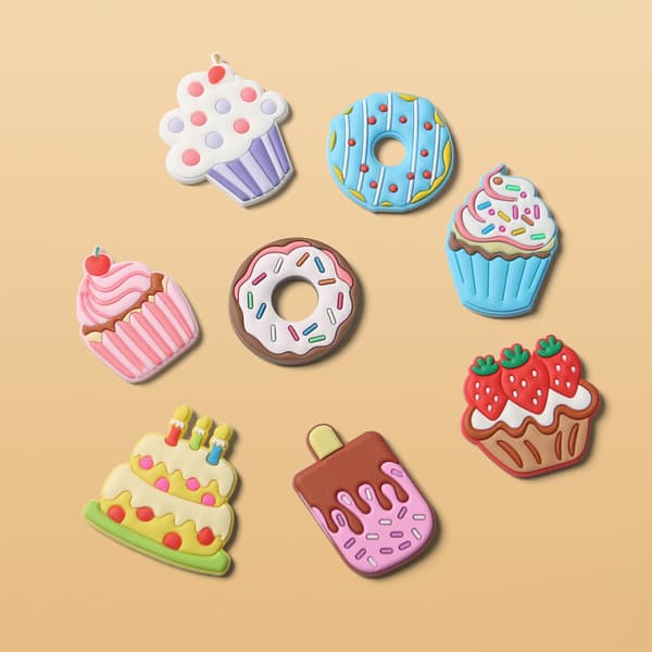 Cake Series Refrigerator Magnets, Cute Three-Dimensional 3D Refrigerator Magnets, Creative Cartoon Refrigerator Magnets (8 Pieces)