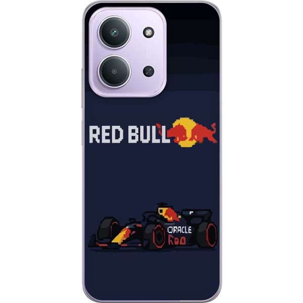 Compatible Mobile Case for Xiaomi Redmi 15C Pixelracer in Retro Style Black