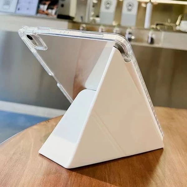 För iPad Air 5 Air 6 A16 11:e M3 iPad Pro 11 12.9 13 10:e generationen 10.5 10.2 9:e 8:e 6:e 5:e 9.7 \" Mini 7 6 Smartfodral med pennhållare Ros