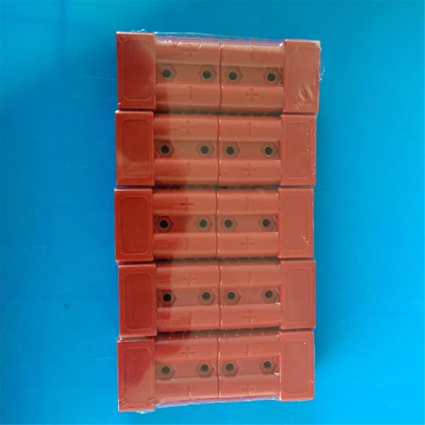 10pcs Anderson Connector 50A with Anderson Handle Forklift Battery Charging Quick Connect Kit As Shown